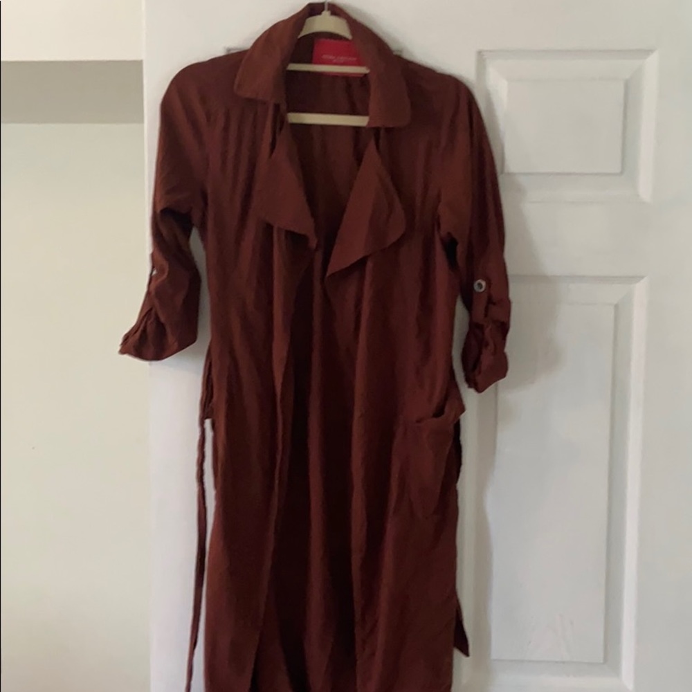 Fall piece 🍁 Burgundy Duster